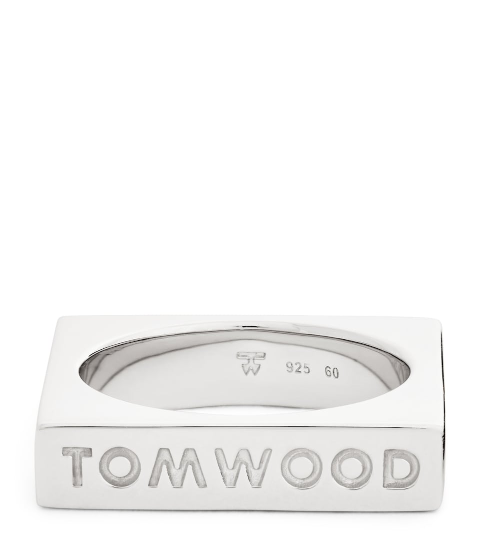 Tom Wood Sterling Silver Square Ring