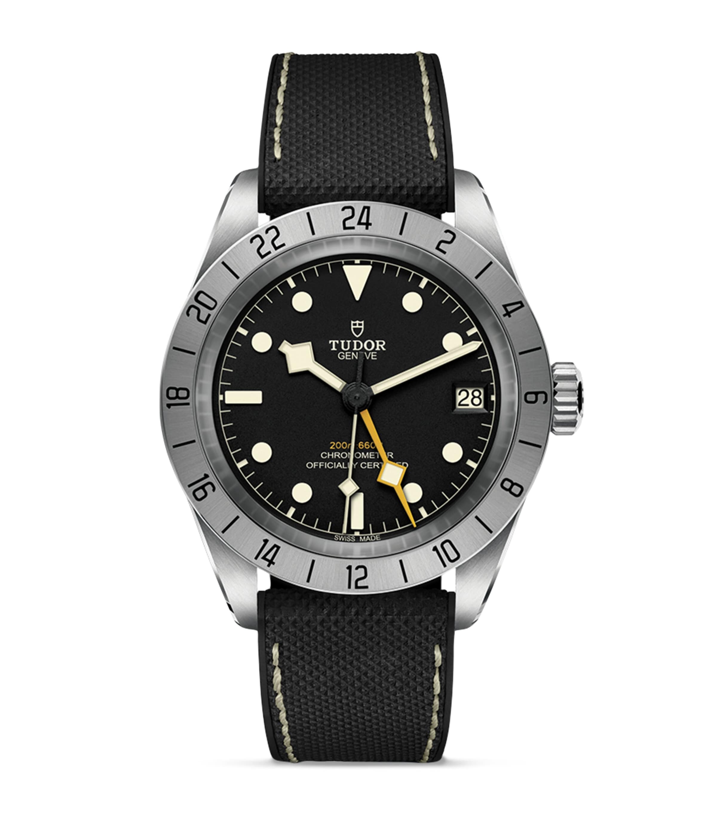 TUDOR Black Bay Pro Stainless Steel Watch 39mm Black