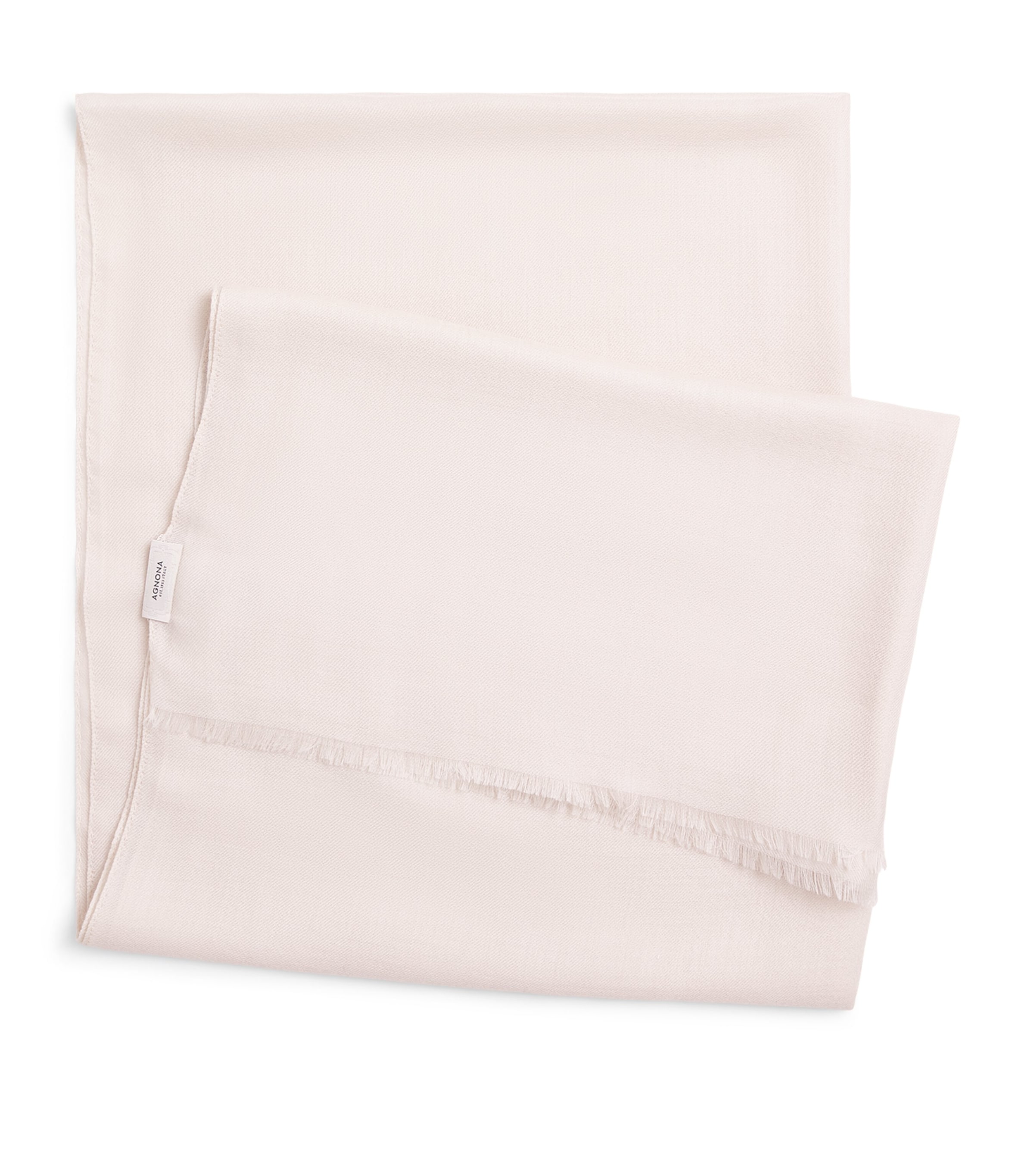 Agnona Cashmere Scarf Beige Greige