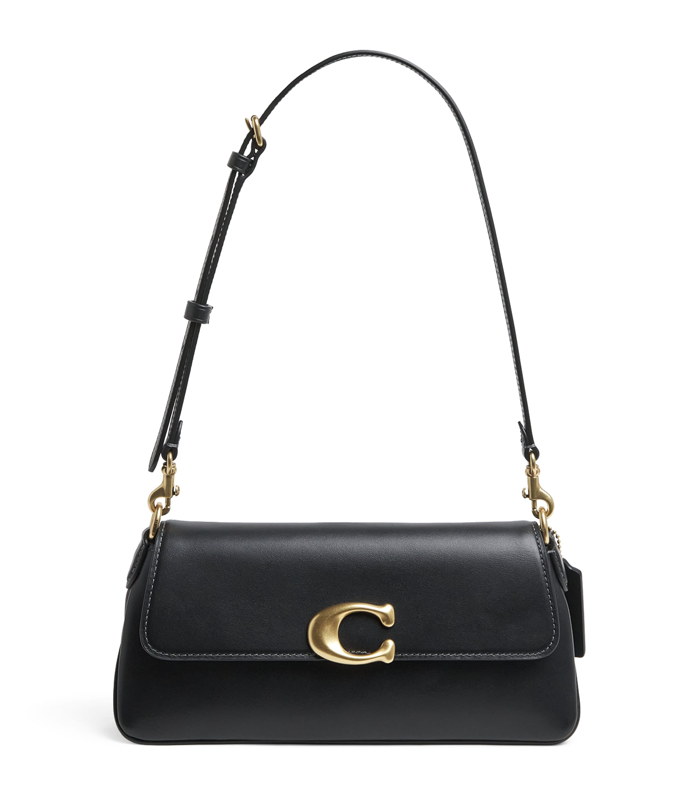 Coach Leather Jet Shoulder Bag