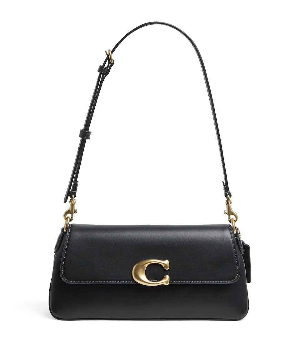 Coach Leather Jet Shoulder Bag