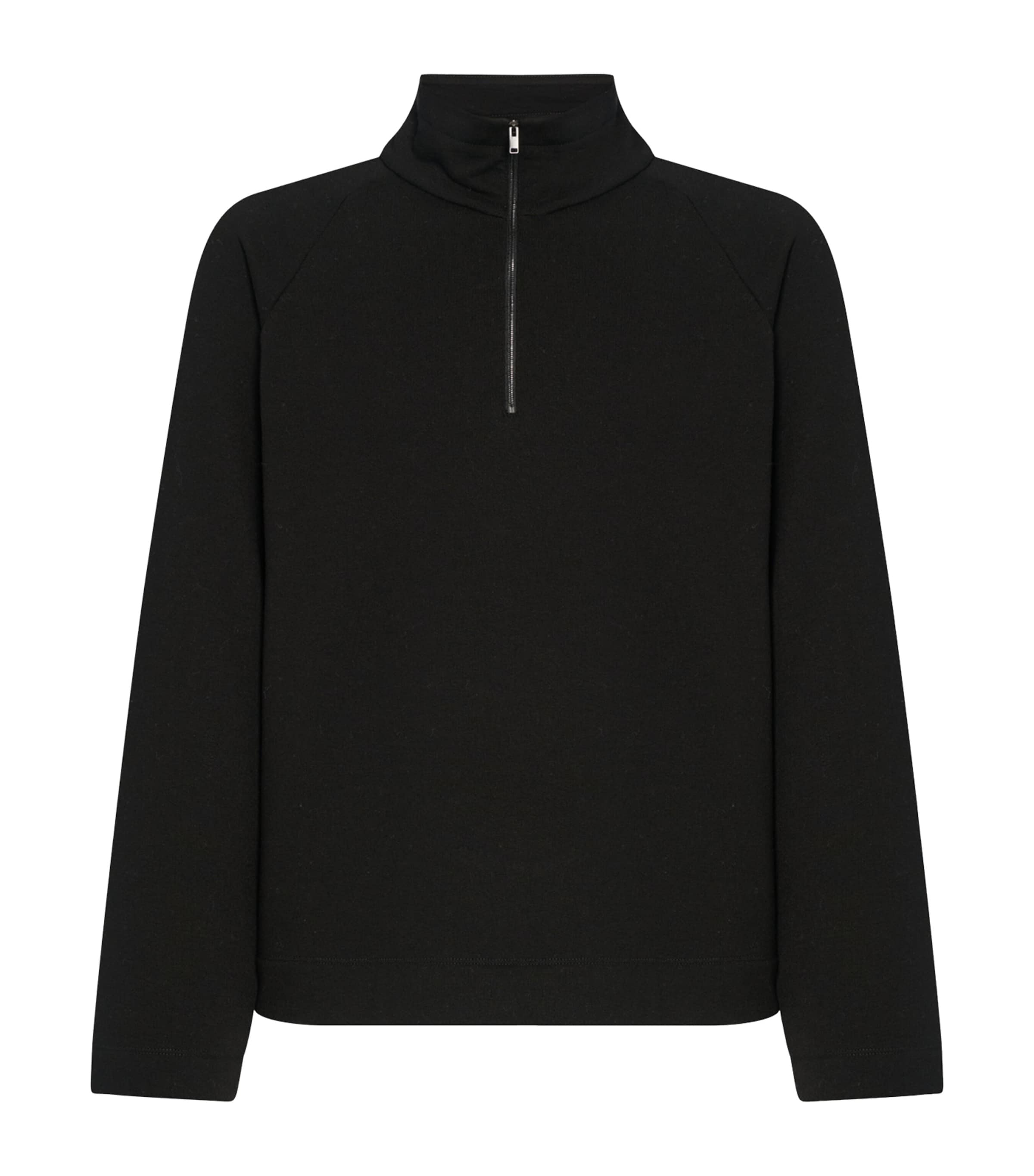 Gallagher Cotton-Cashmere Quarter-Zip Sweatshirt