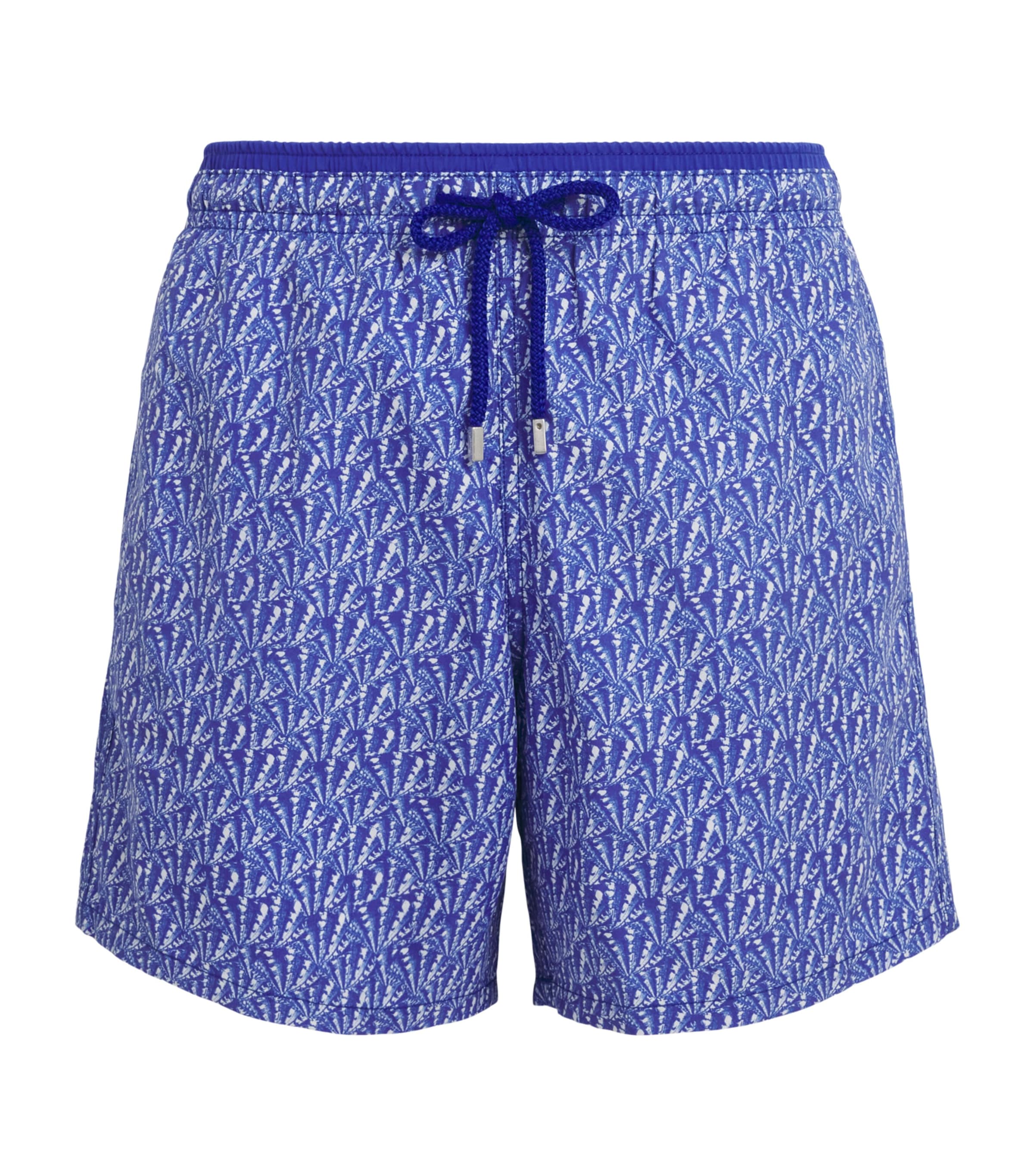 Vilebrequin Mens Moku Graphic Shells Swim Shorts Versailles