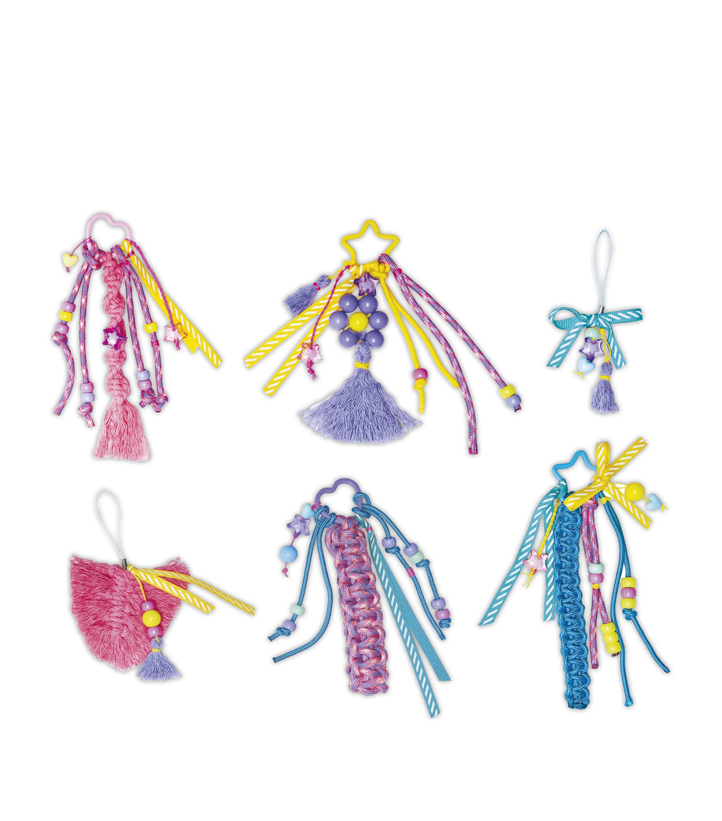 Janod Set of 6 Bag Charms Creative Kit