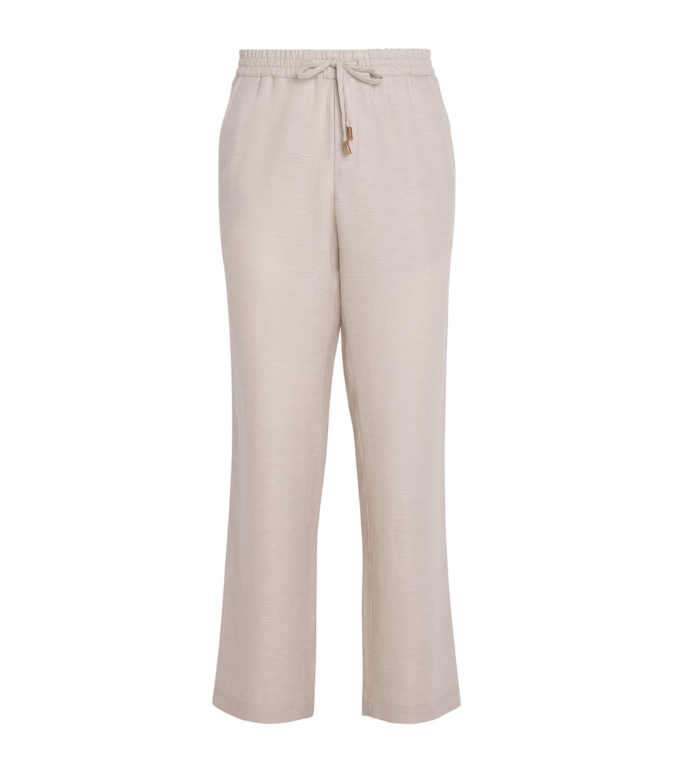 Cashmere-Linen Trousers