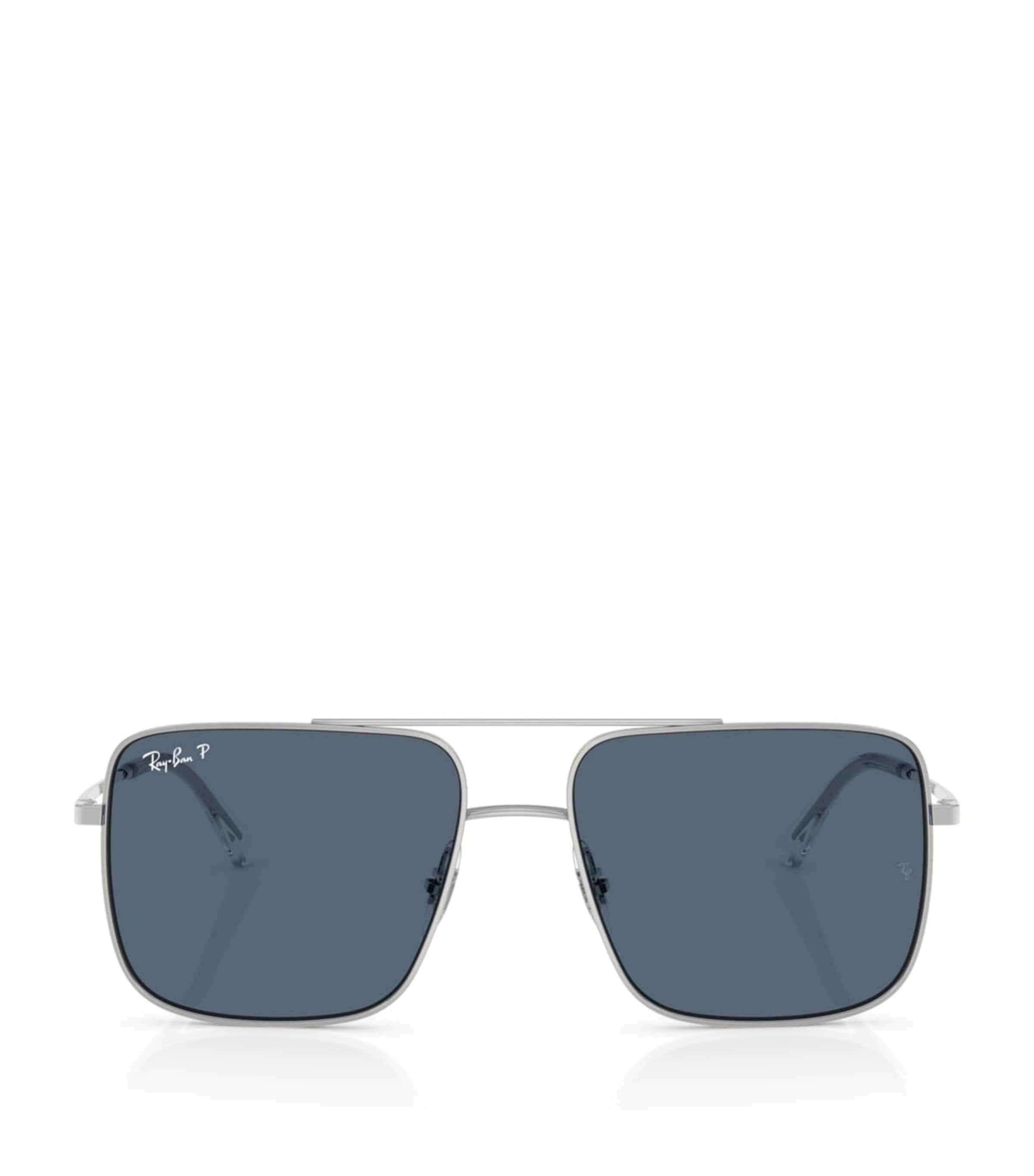Ray-Ban RB3758 Ari Bio-Based Square Sunglasses Silver
