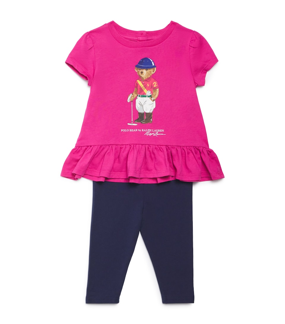 Polo Bear Top and Leggings Set (3-24 Months)