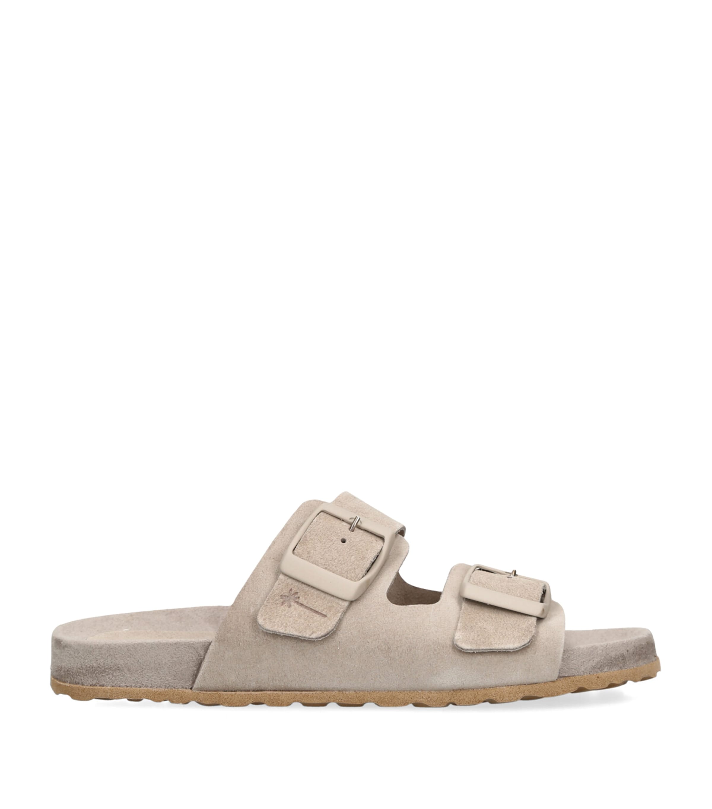 Suede Hamptons Sandals