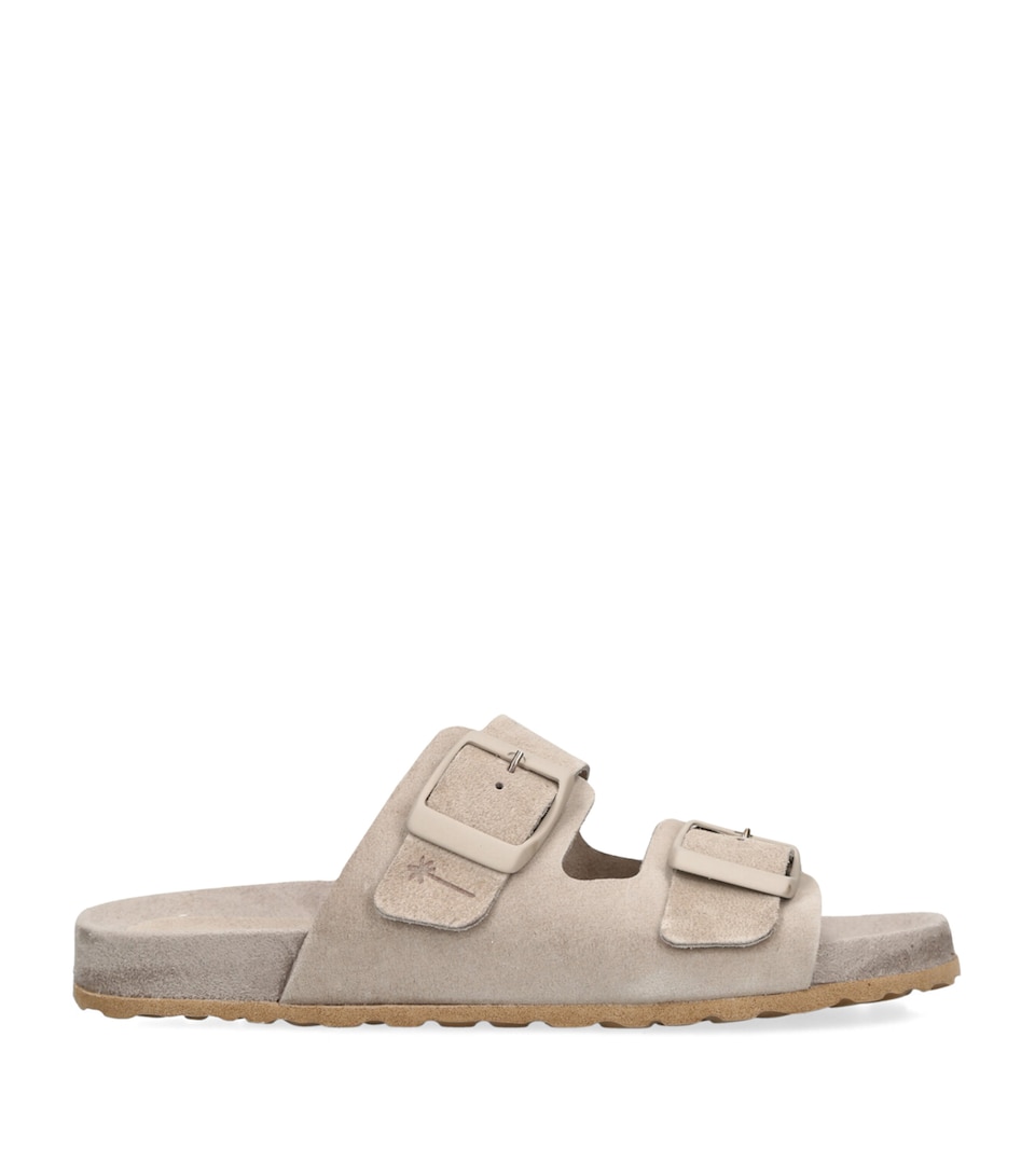 Suede Hamptons Sandals
