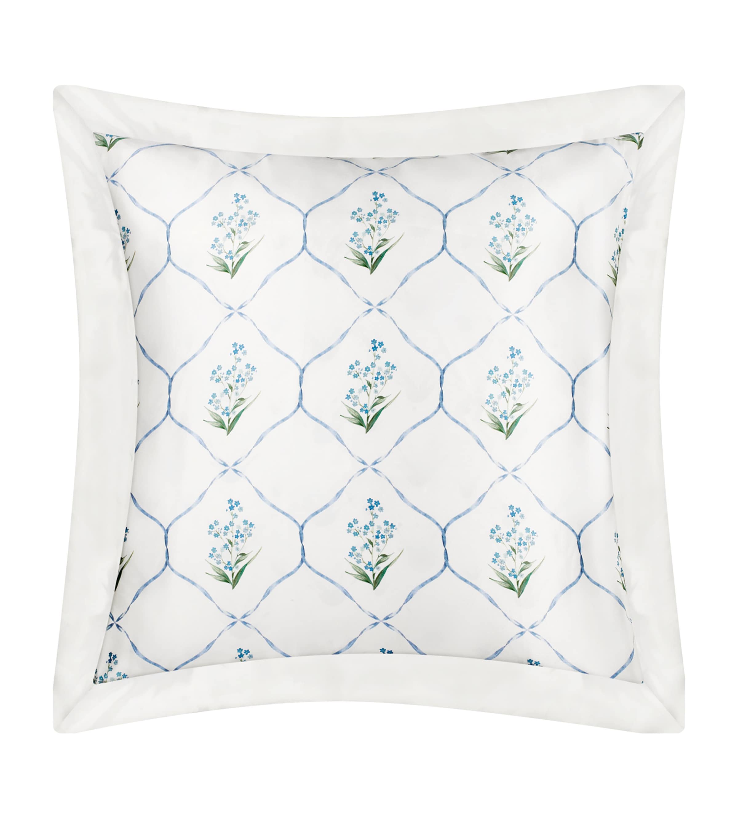 x Memo Press Silk Forget Me Not Pillowcase (65cm x 65cm)