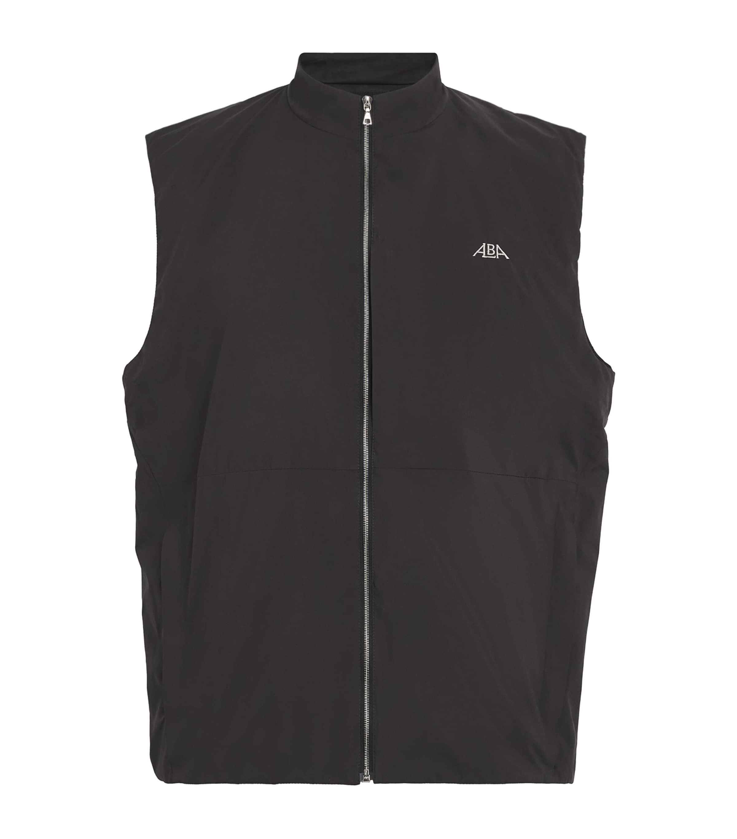 Alba Mens Padded Fleece-Lined Gilet Chocolate