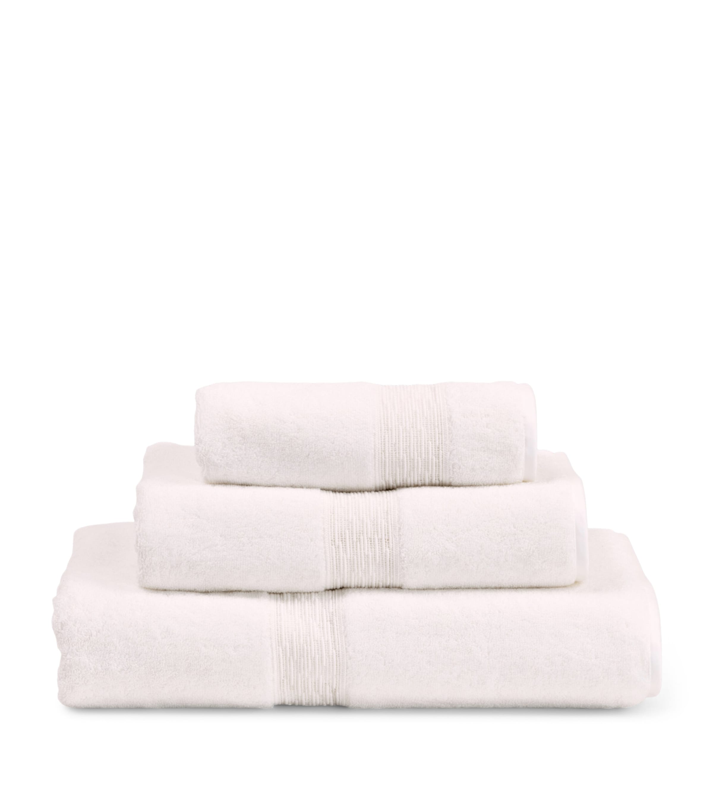 Frette Balance Lace Hand Towel (60cm x 110cm) Milk