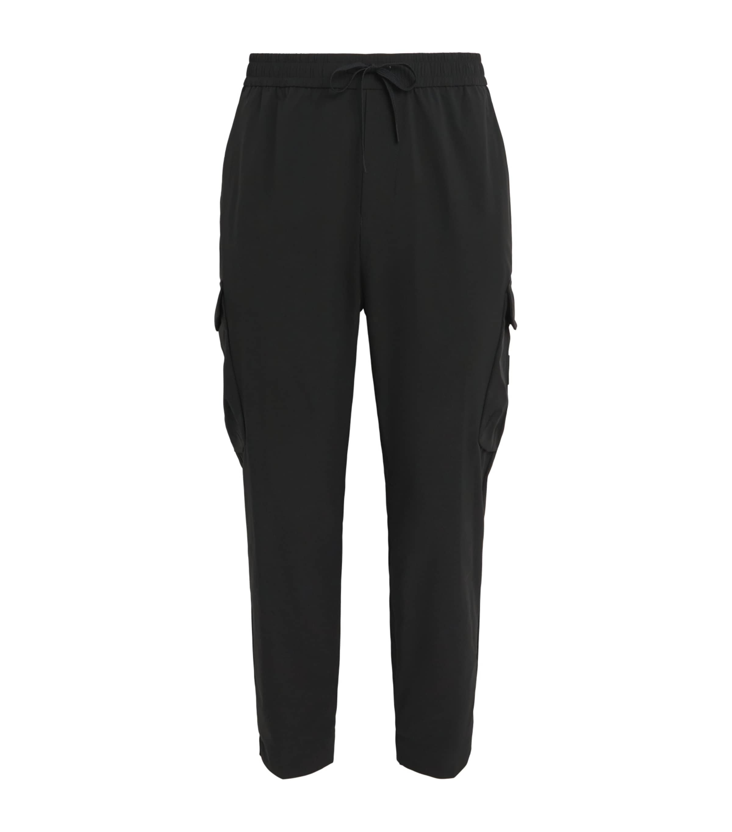 BOSS Mens Urbanex Light Cargo Trousers Black