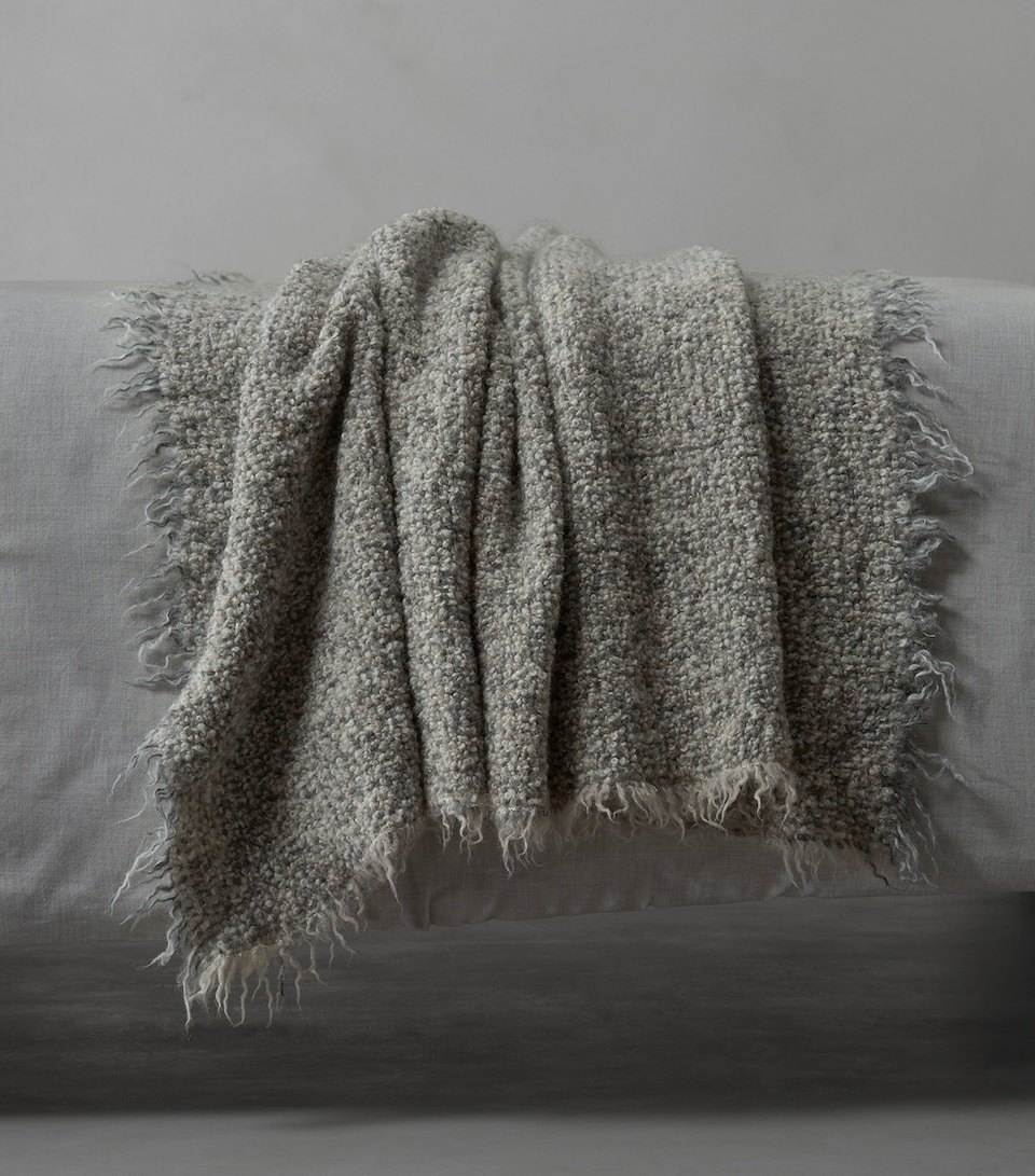 Society Limonta Alpaca Mastice Blanket (130cm x 180cm) Mastice