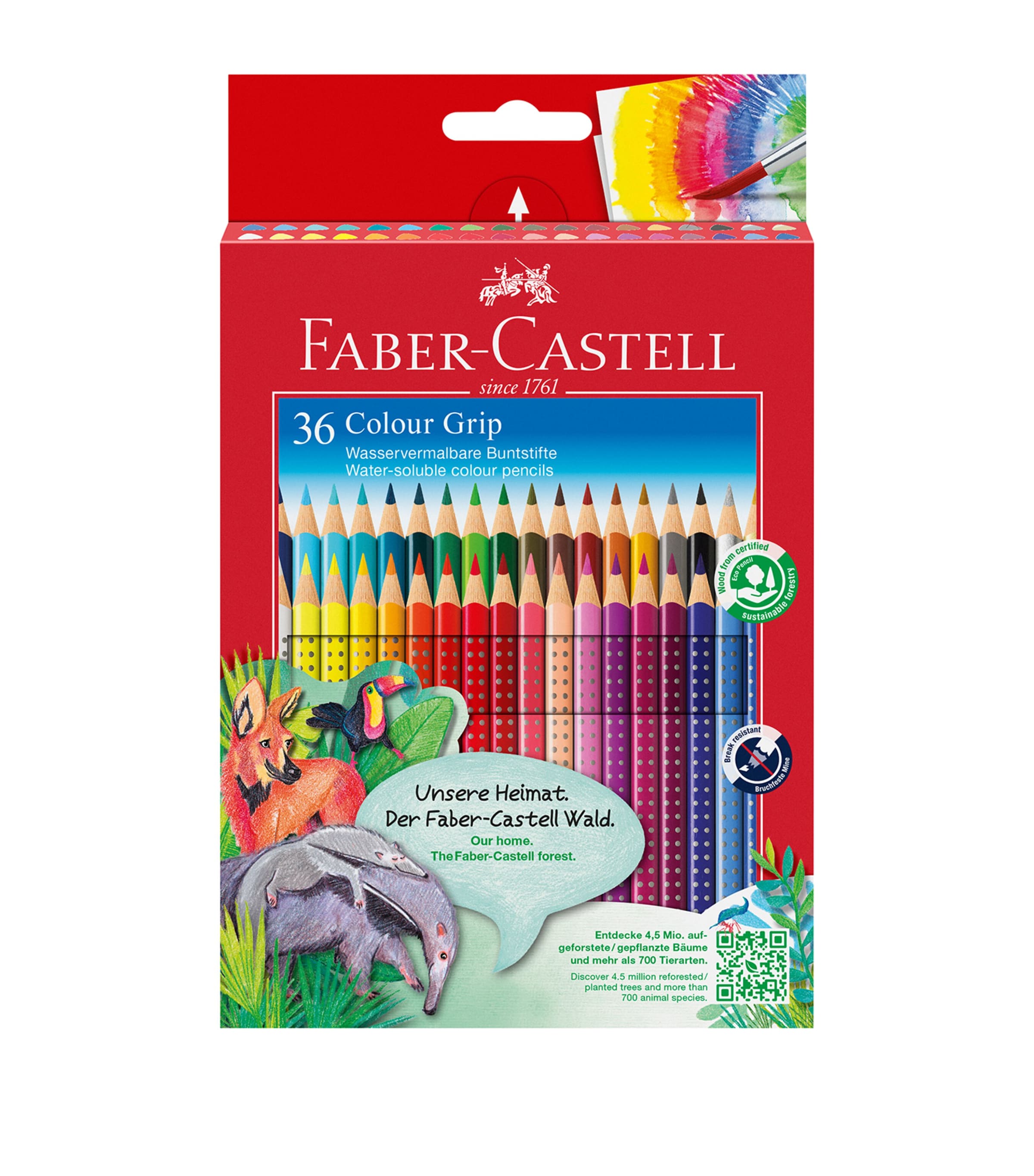 Colour Grip Pencil Wallet