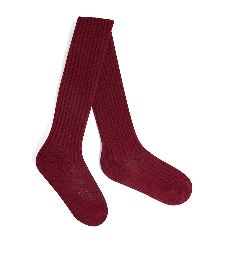 Cotton Ribbed Socks
