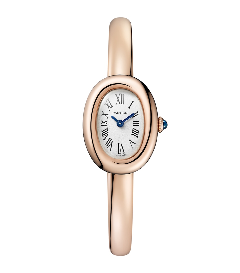 Mini Rose Gold Baignoire Watch 18.5mm (Size 17)