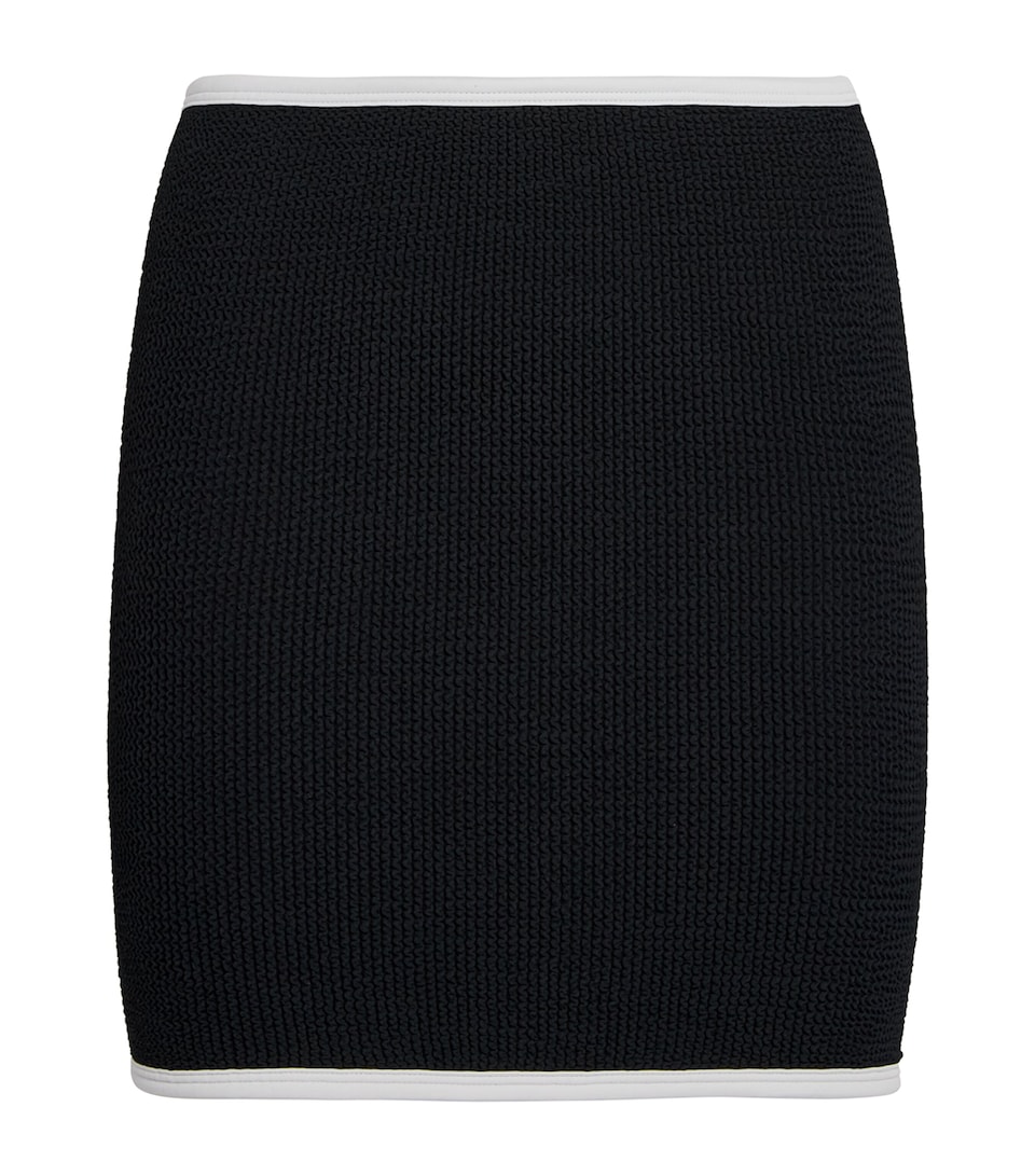 Crinkled Swim Skirt