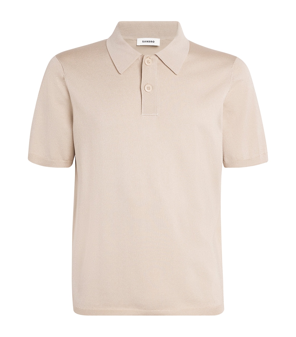 Knitted Polo Shirt