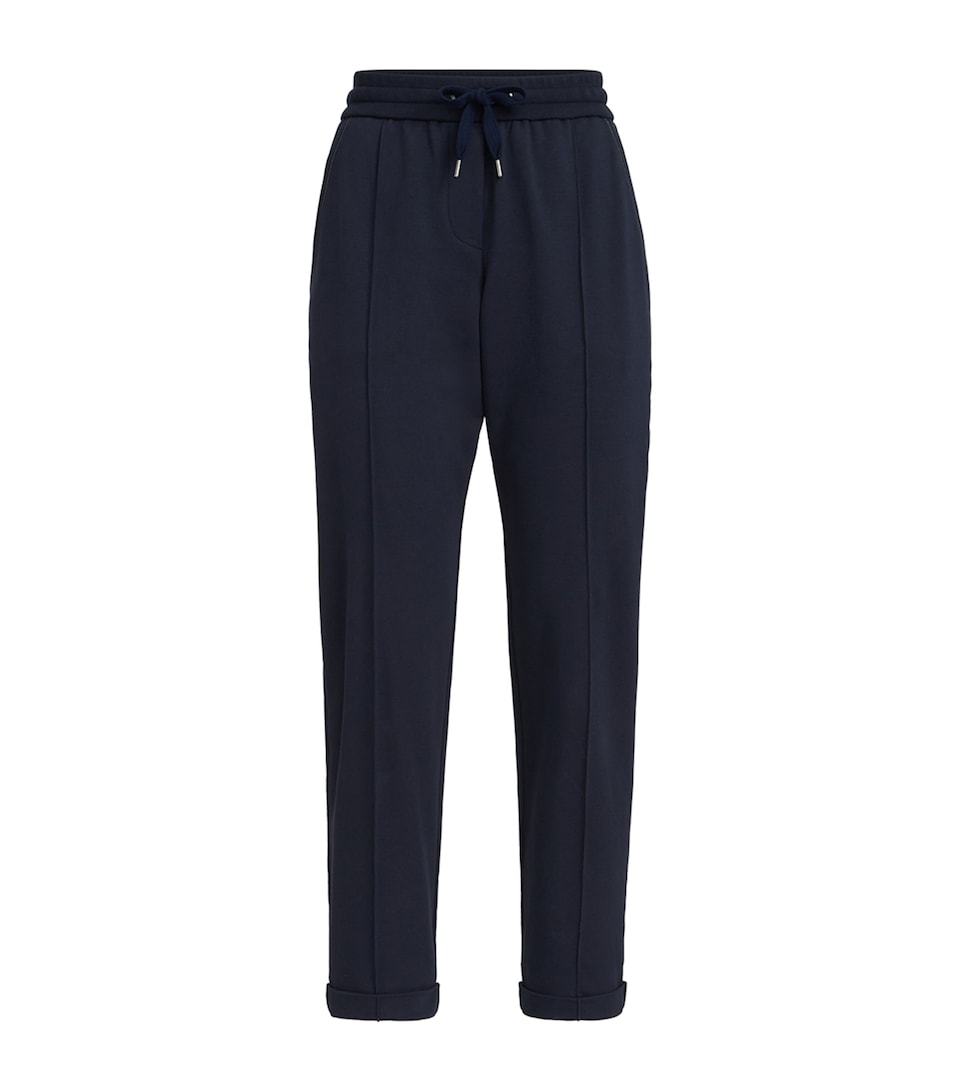 Cotton-Blend Drawstring Sweatpants