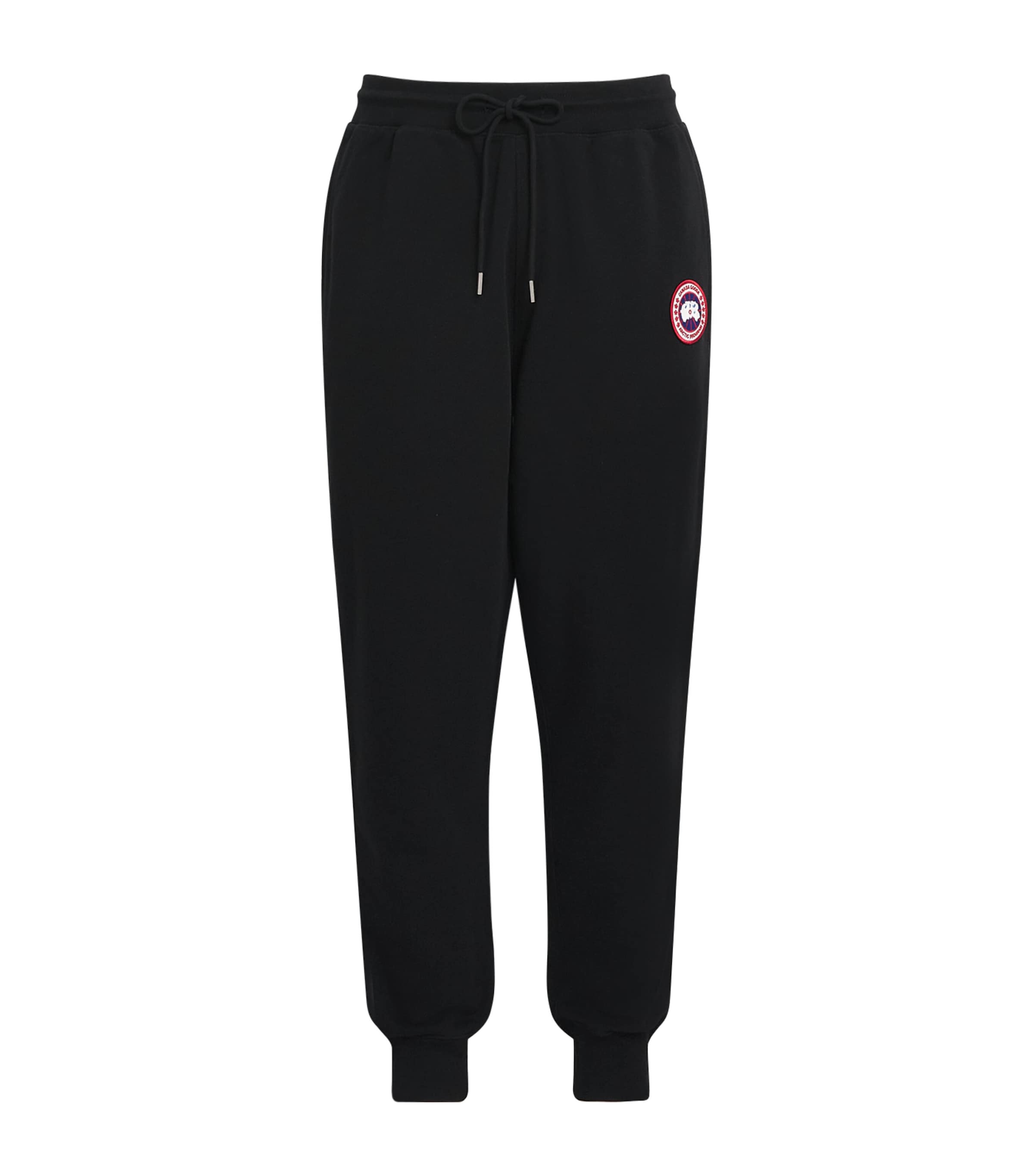 Canada Goose Mens Cotton Loon Sweatpants Black