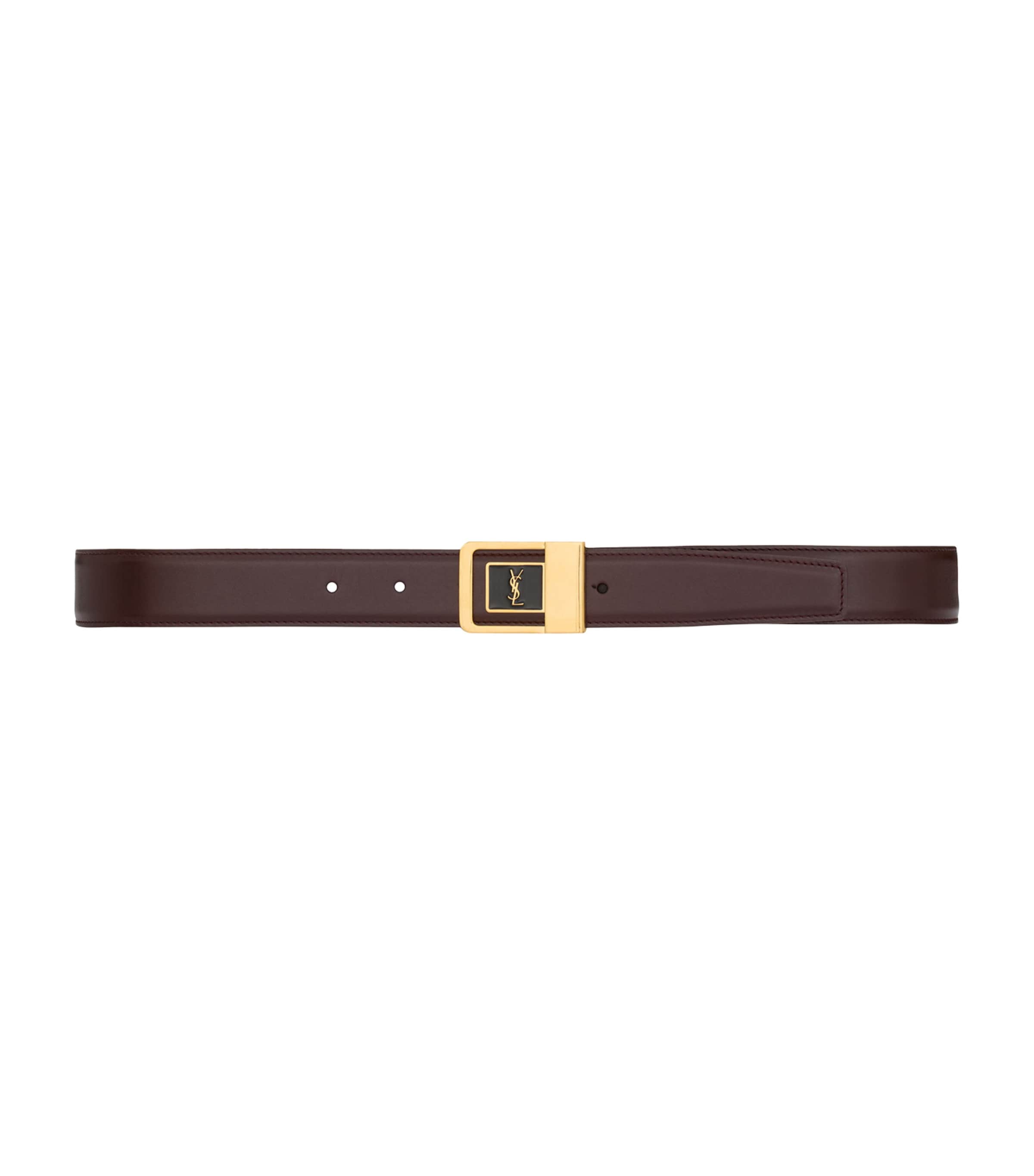 Leather Logo Belt