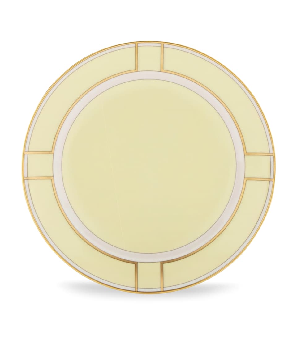 Porcelain Colonna Diva Giallo Dessert Plate (20cm)
