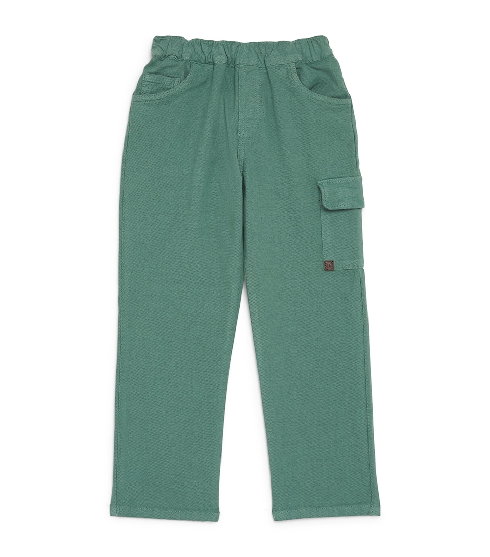Tartine et Chocolat Cotton-Blend Cargo Trousers (5-12 Years)