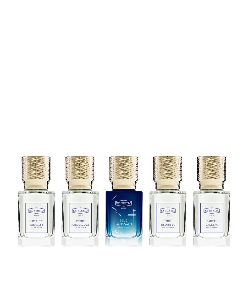 Ex Nihilo Selection Iconique Miniatures Fragrance Gift Set (5 x 10ml) White Blue Gold