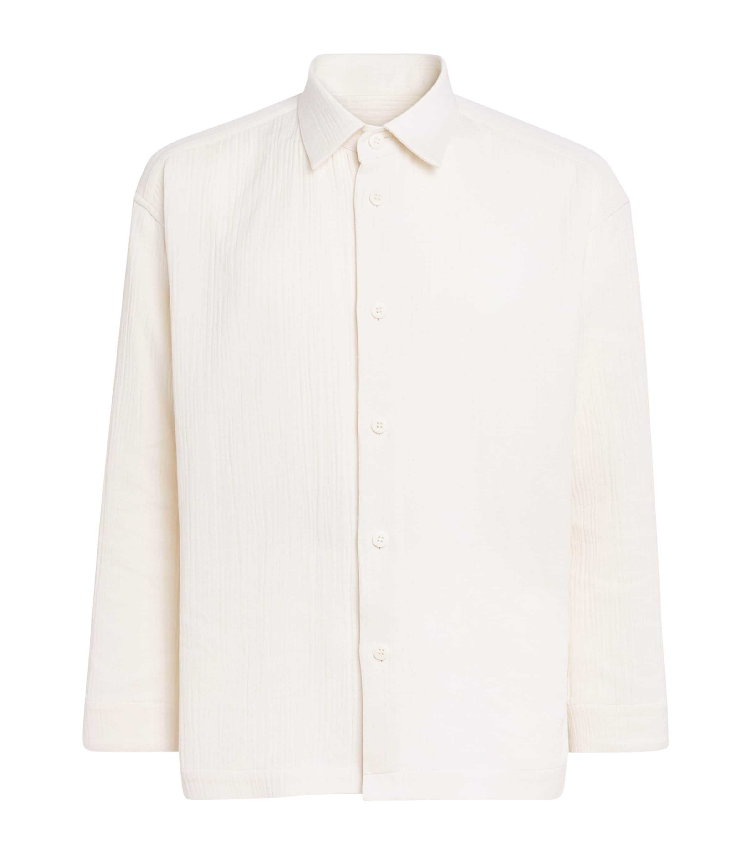 Double Weave Crepe Shirt