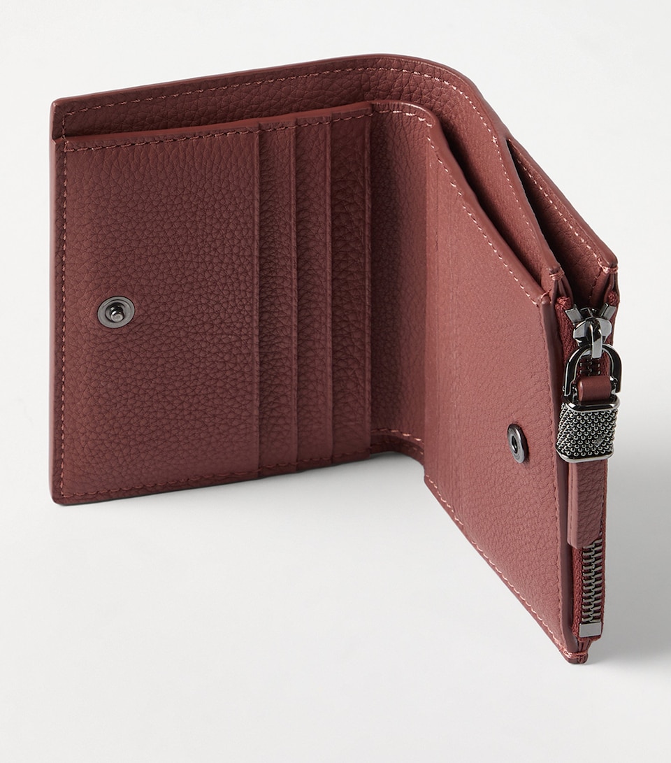 Brunello Cucinelli Leather Bifold Wallet