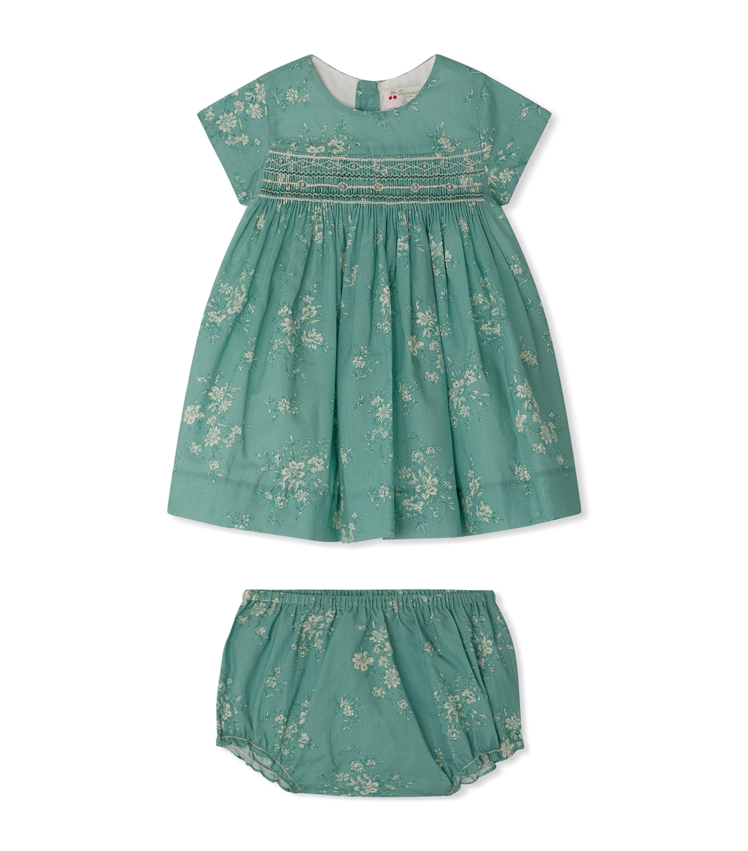 Floral Print Dress and Bloomers Set (6-18 Months)