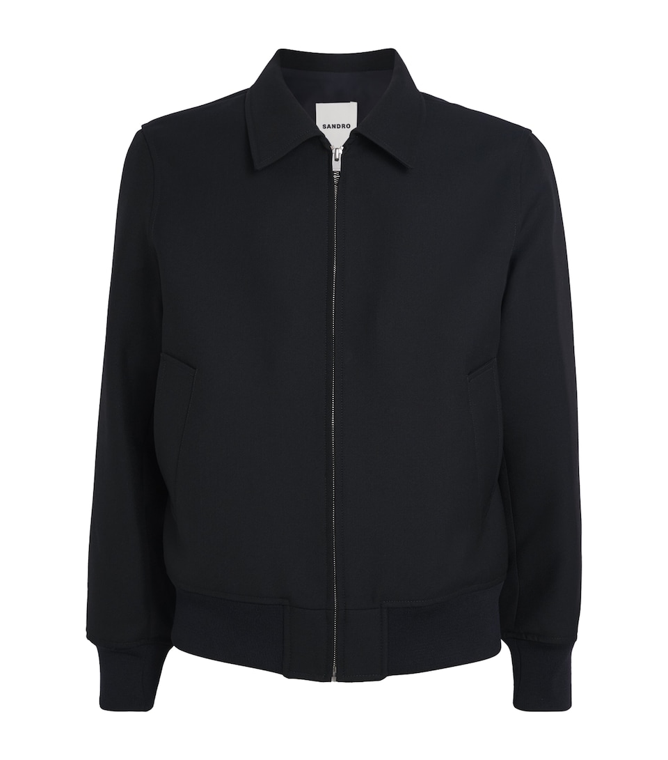 Virgin Wool-Blend Theo jacket