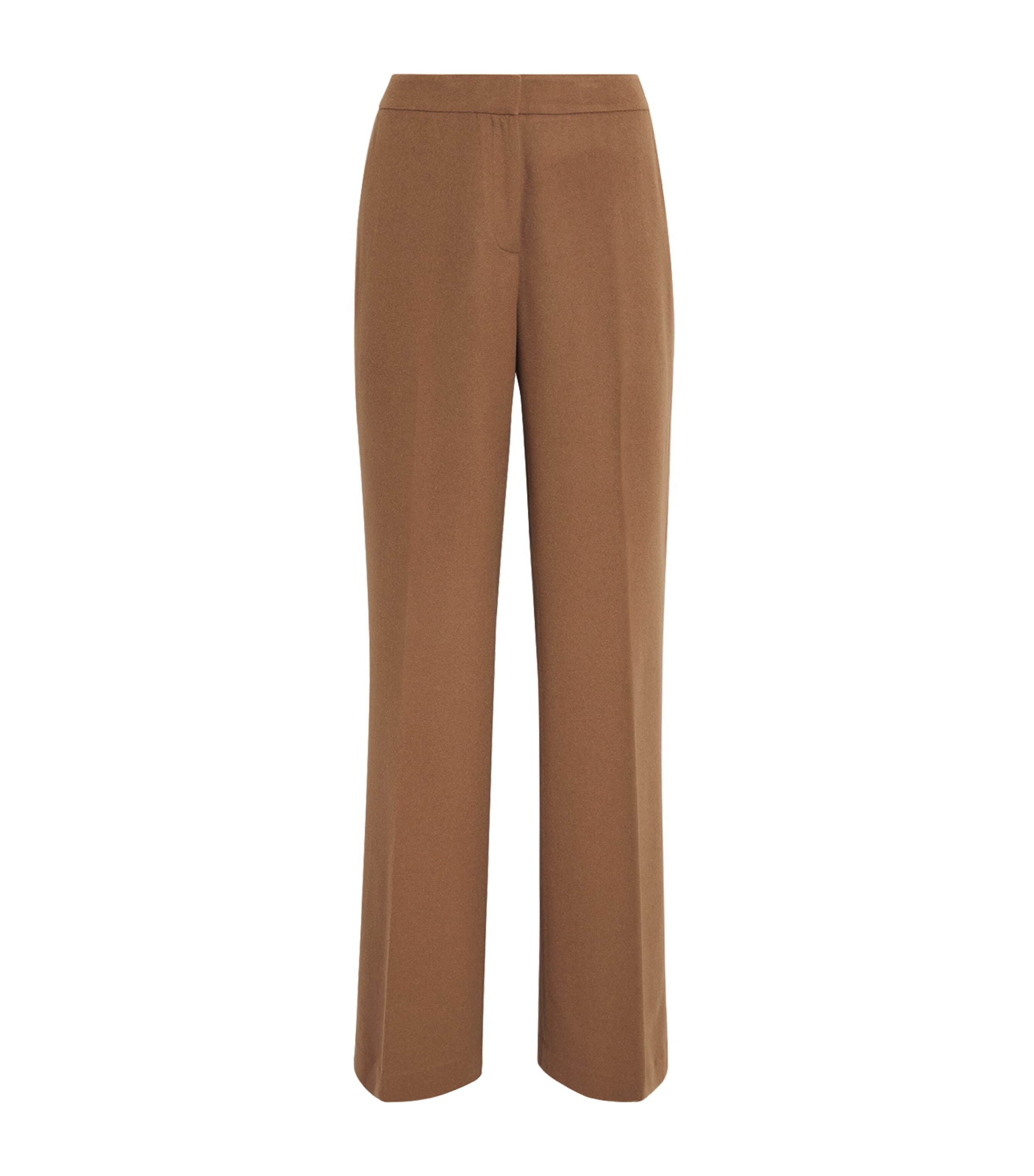 Lafayette 148 Womens Camel Hair Lafayette Straight Trousers Vicuna