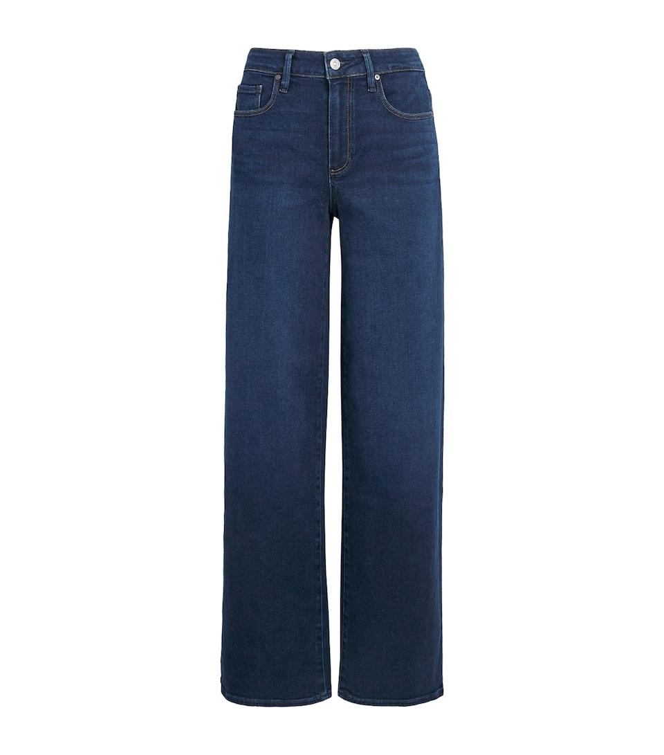 PAIGE Womens Tatum Wide-Leg Jeans Amangasett