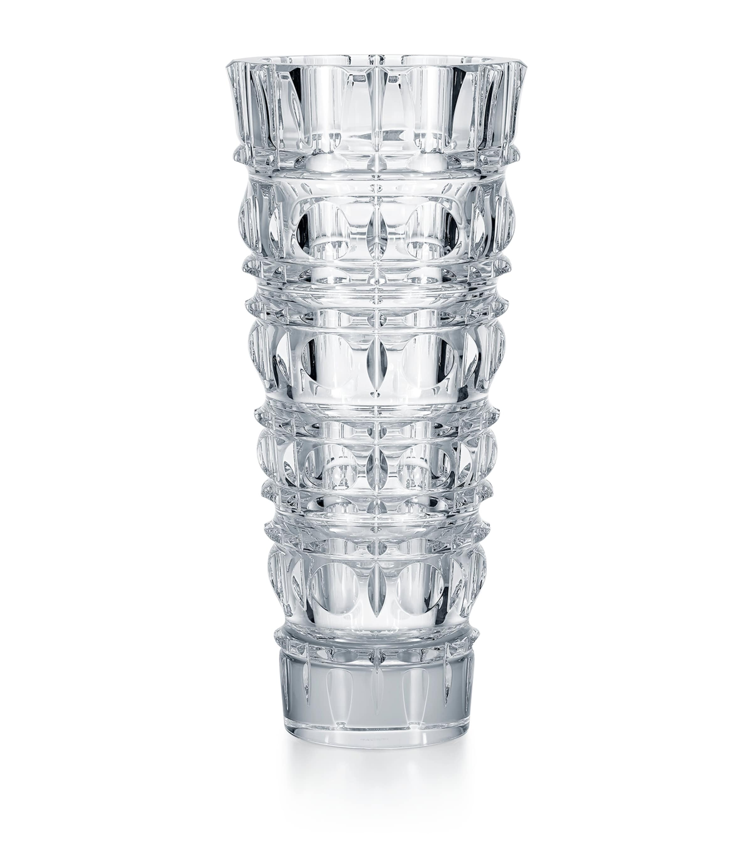 Baccarat Crystal New Antique Prima Vase (38cm) Clear