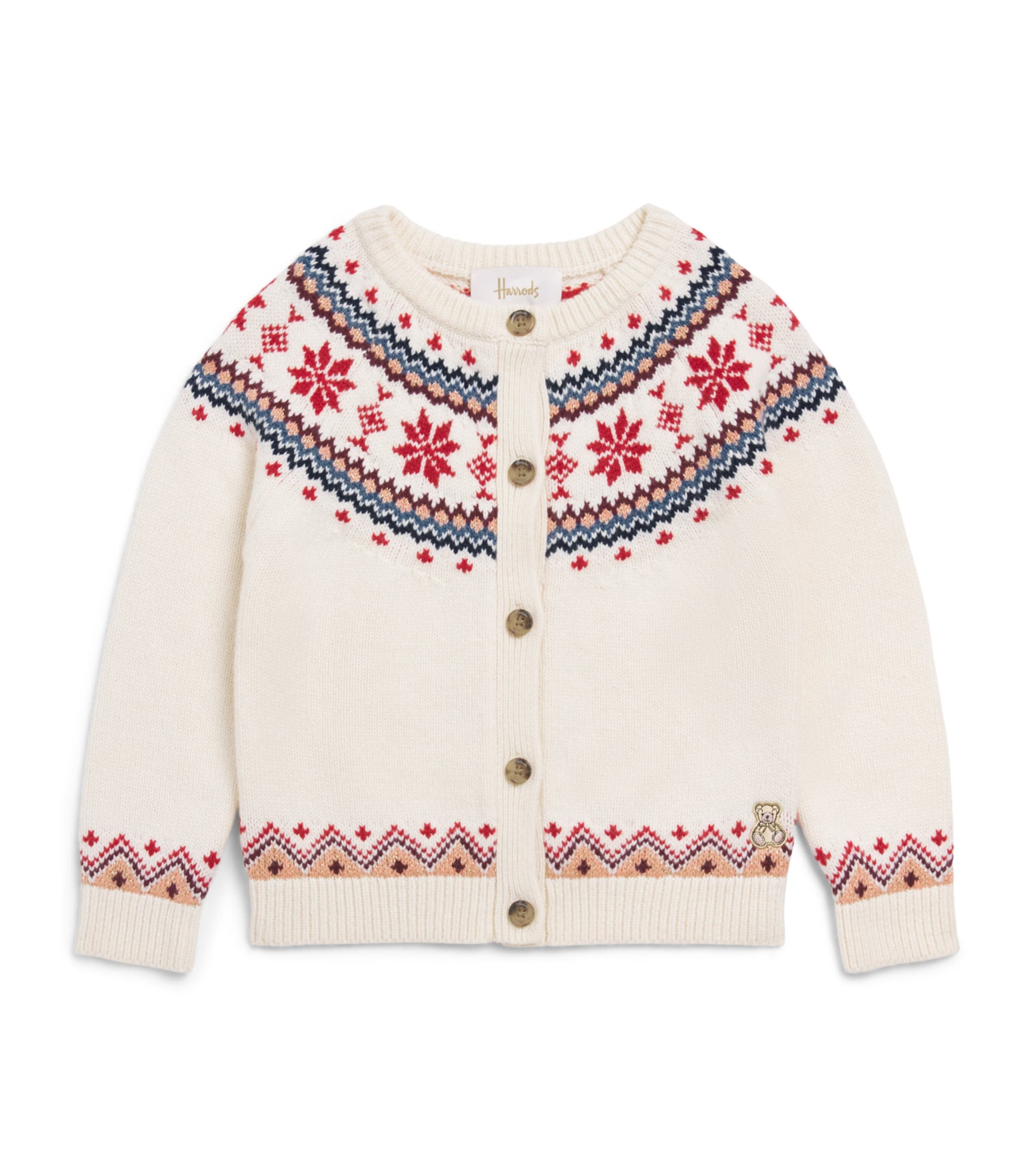 Harrods Fair Isle Cardigan (2-8 Years)