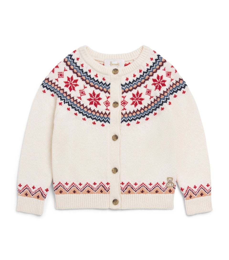 Harrods Fair Isle Cardigan (2-8 Years)
