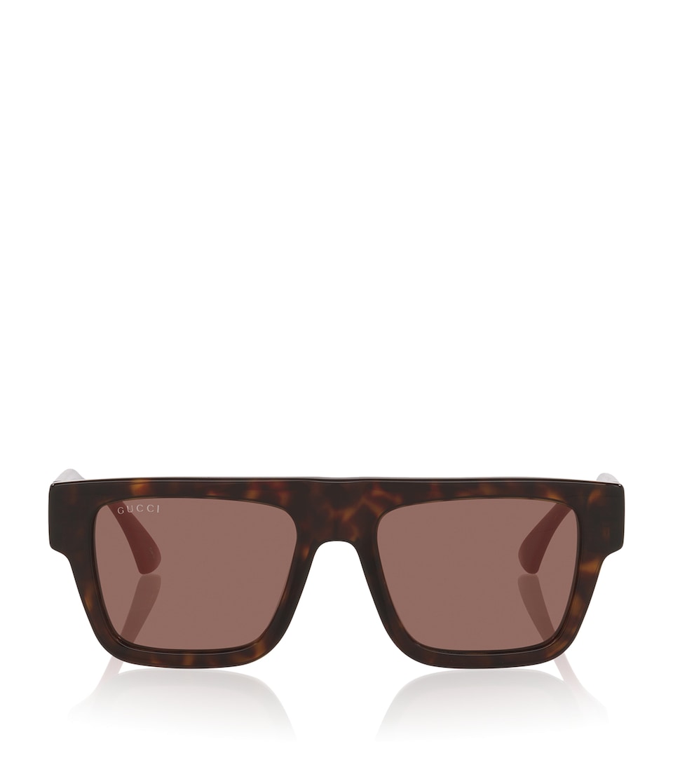 Gucci Acetate Rectangle Sunglasses