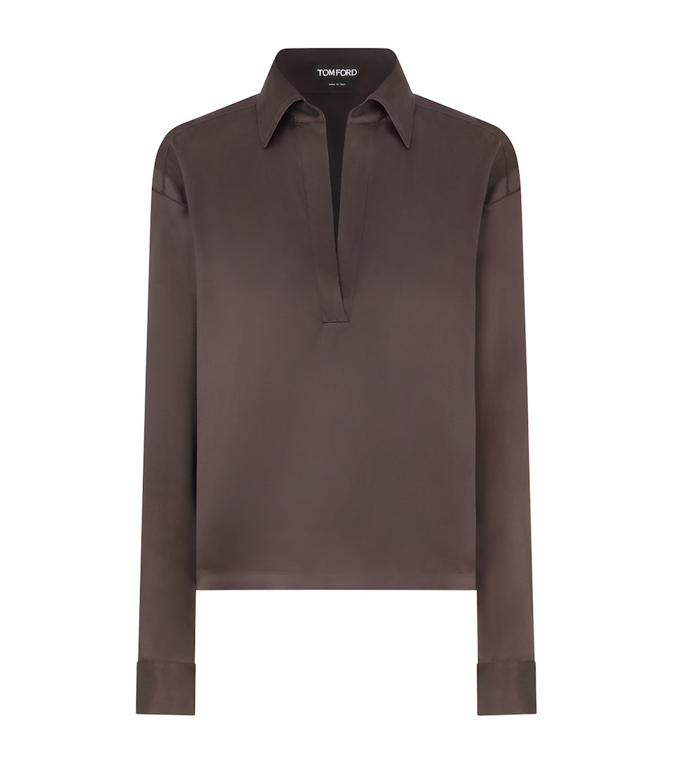 TOM FORD Womens Silk Pyjama Shirt Edb