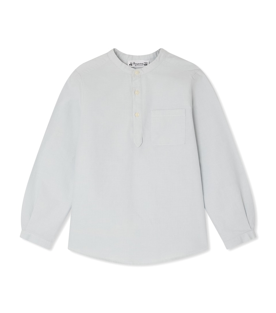 Cotton Round-Neck Shirt (10-14 Years)