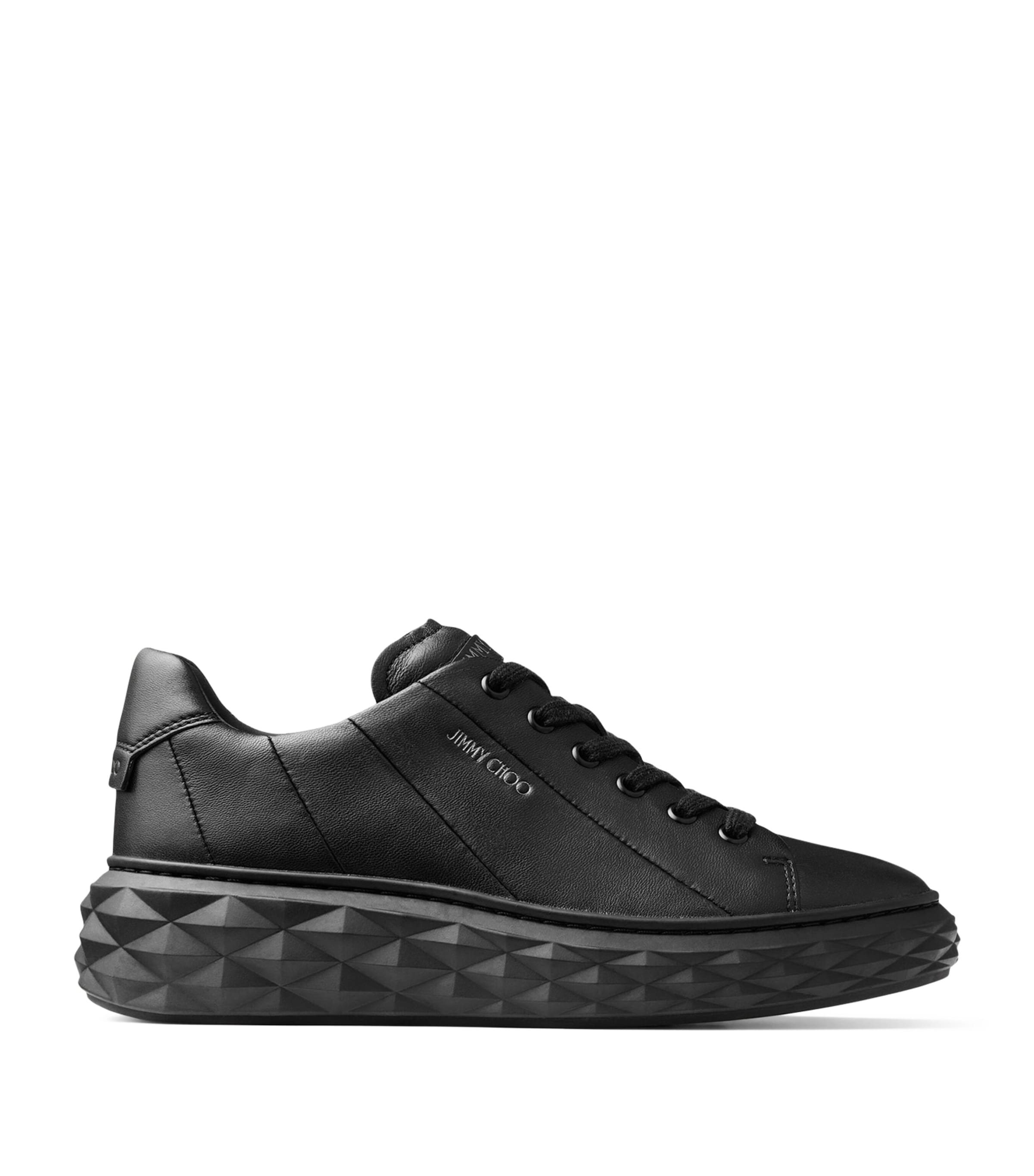 Diamond Light Maxi Leather Sneakers