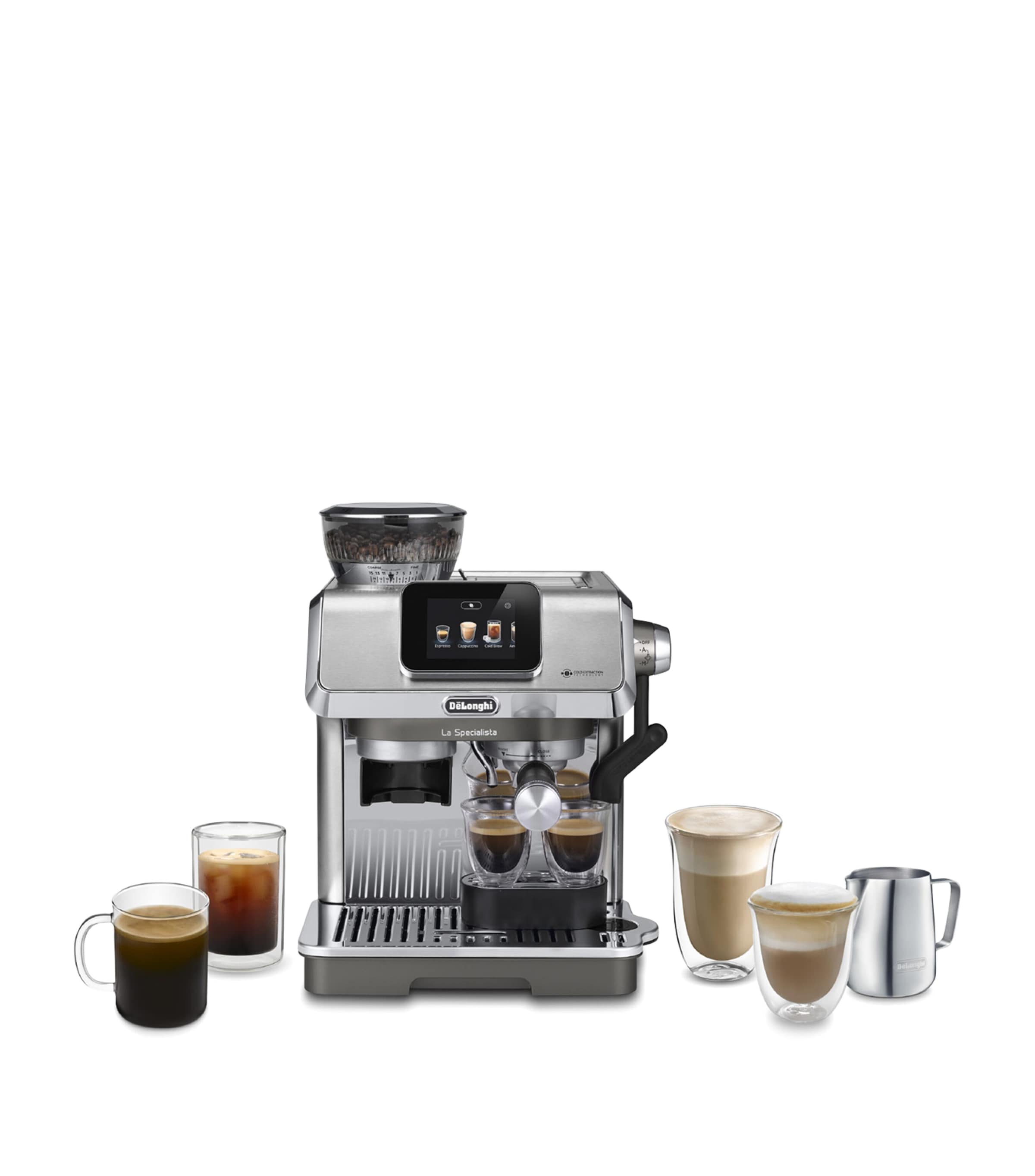 De'Longhi La Specialista Touch Coffee Machine Metal