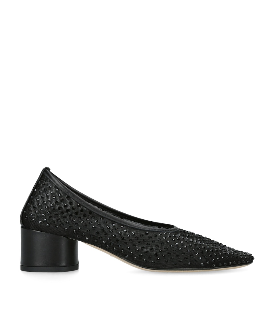 Mesh Embellished Balla Pumps 55
