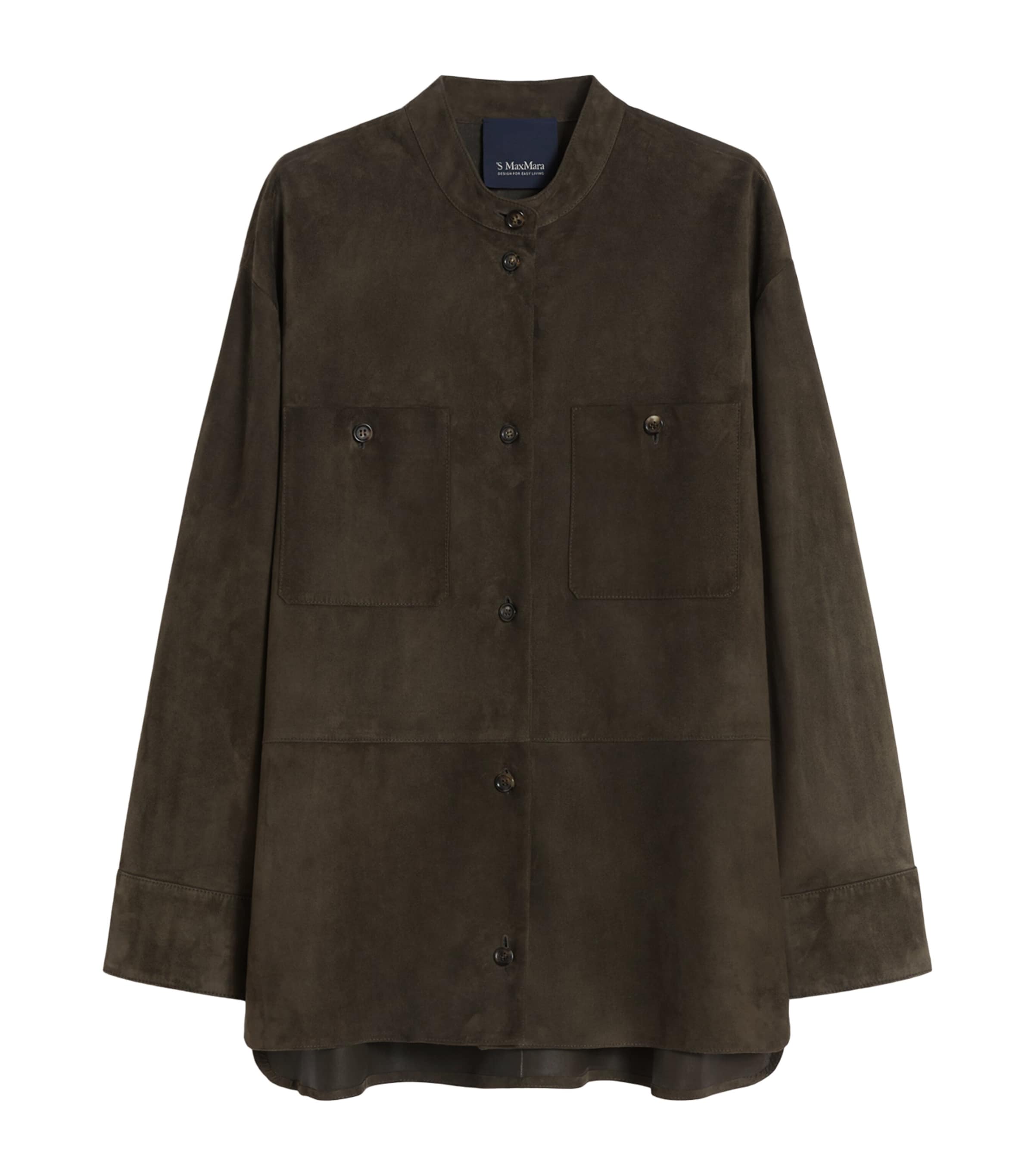 Suede Overshirt