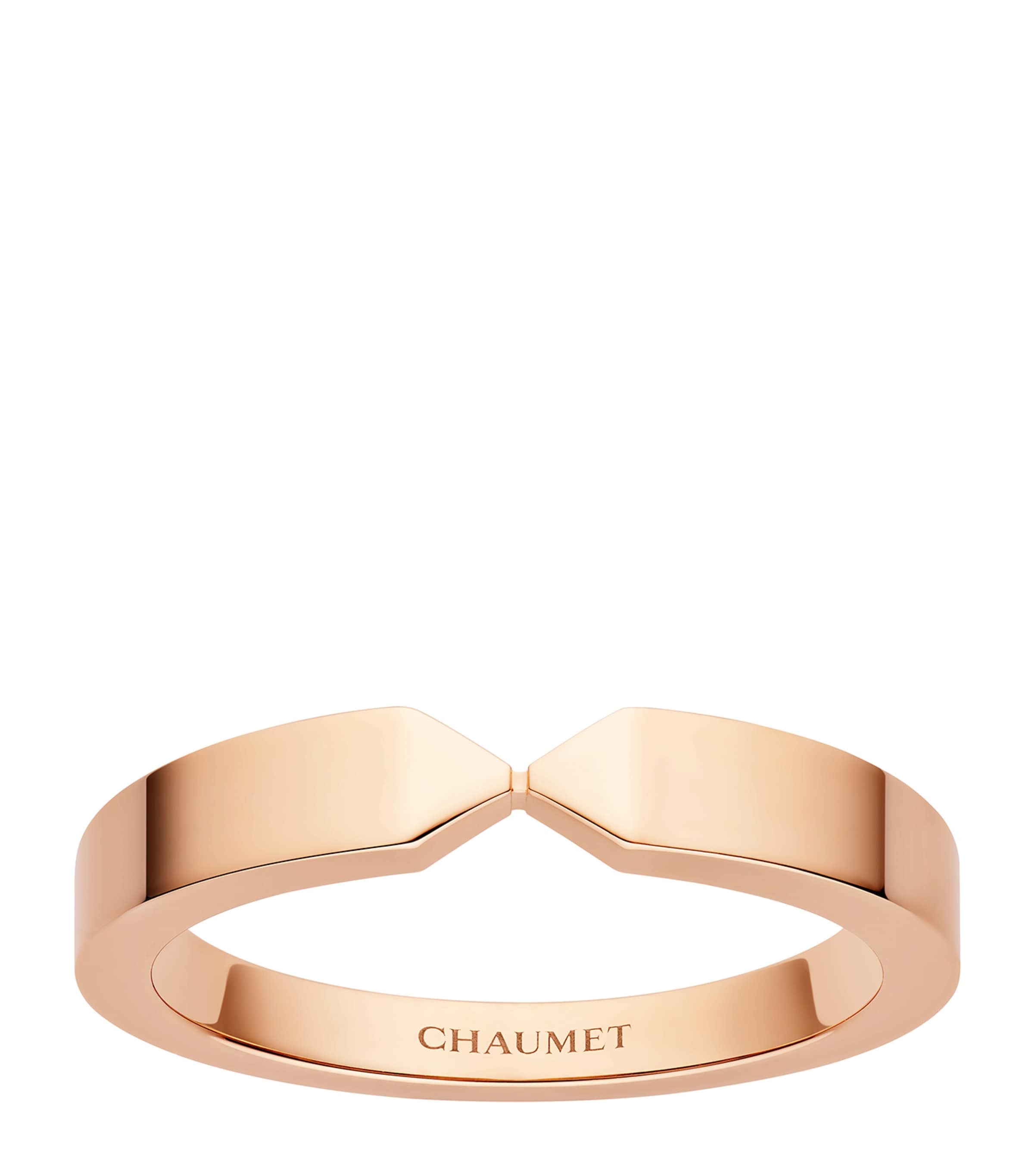 Chaumet Rose Gold Triomphe de Chaumet Wedding Band Pink Gold