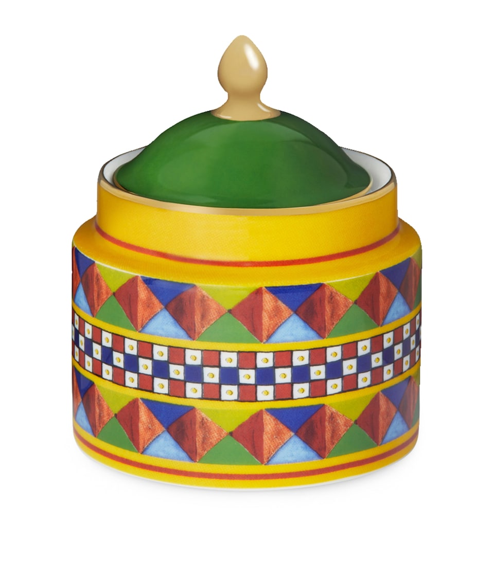 Porcelain Carretto Sugar Bowl (10cm)