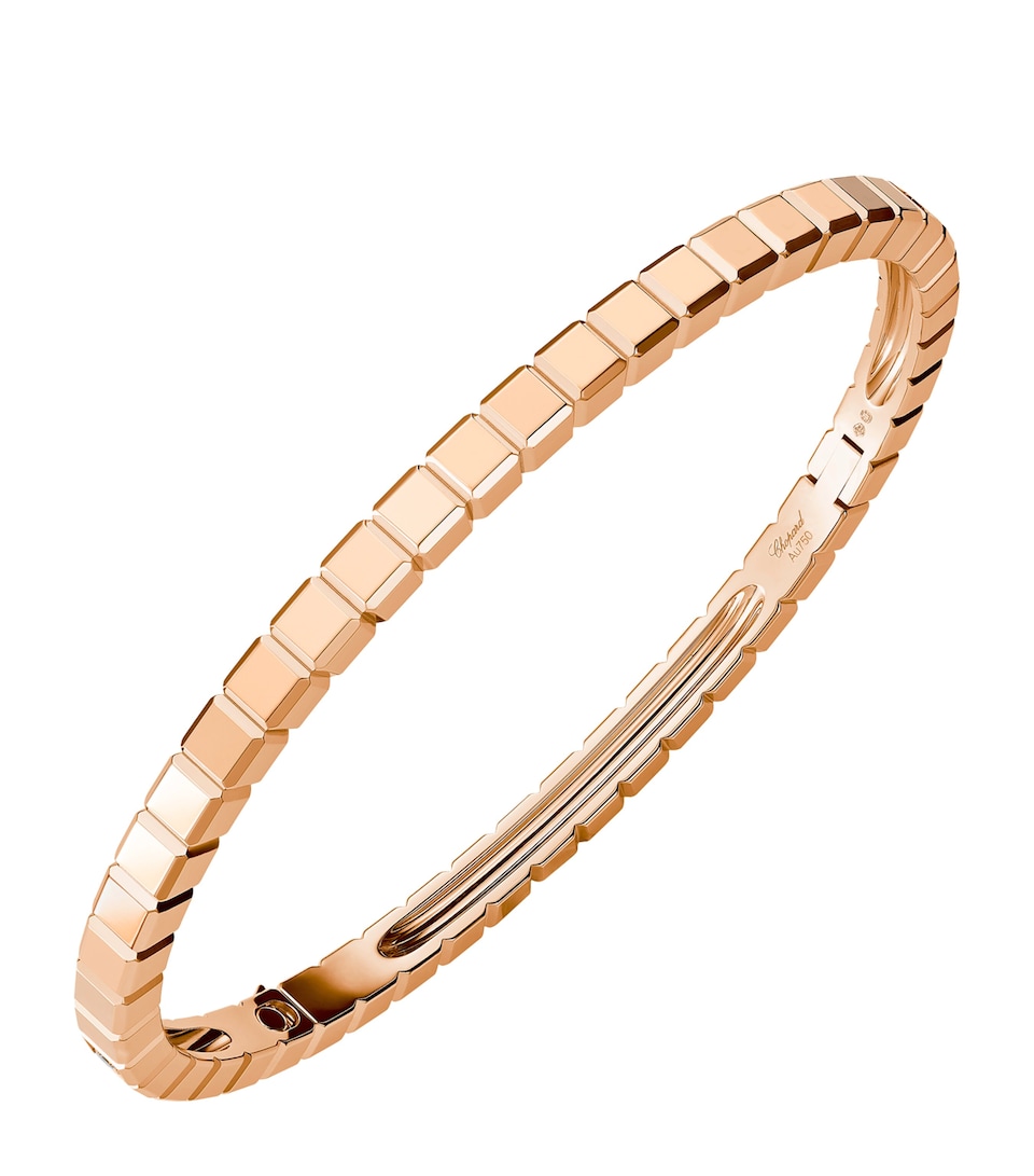 Chopard Rose Gold Ice Cube Bangle Rose Gold