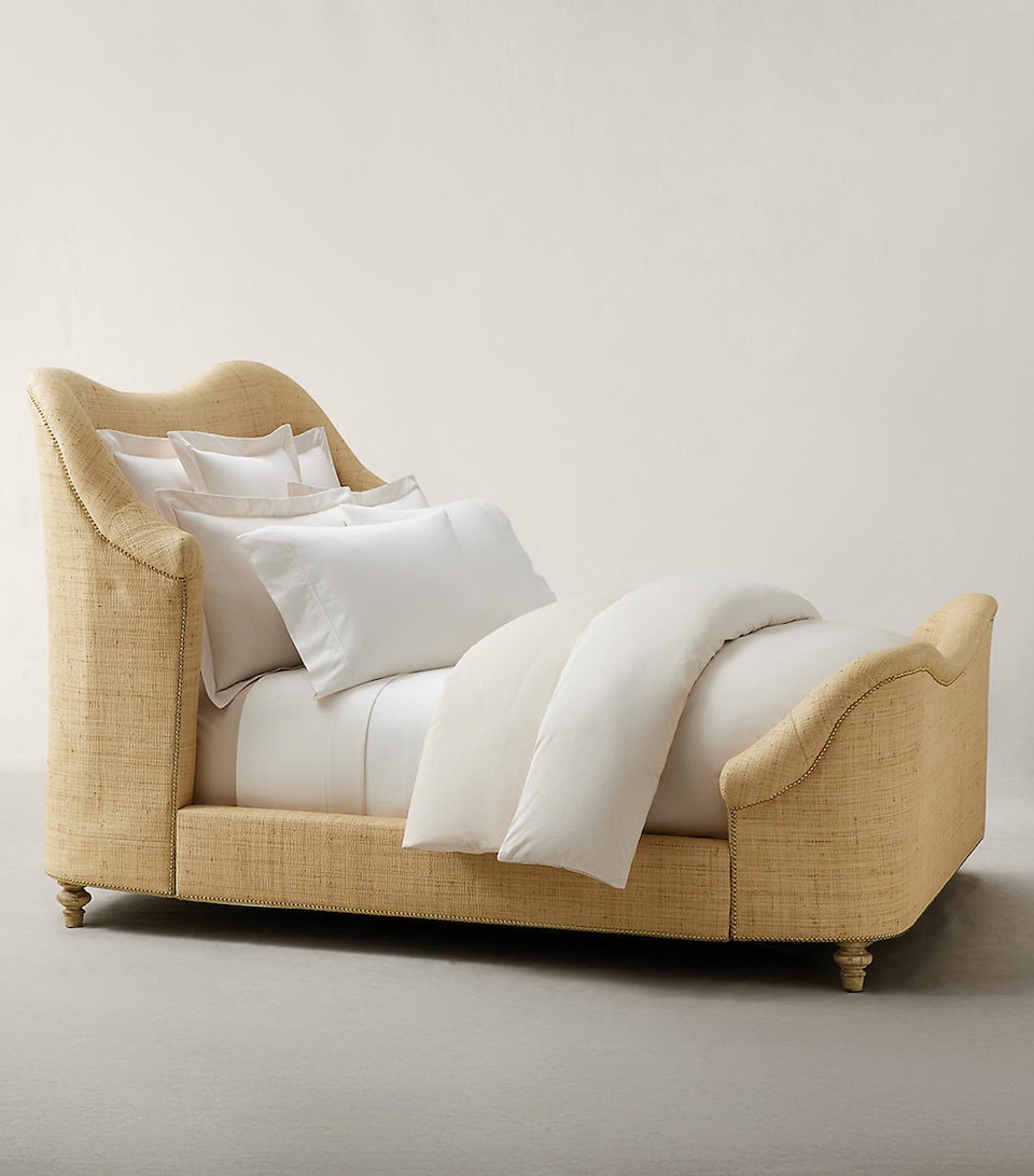 Ralph Lauren Home Oxford Super King Flat Sheet (270cm x 280cm) Linen