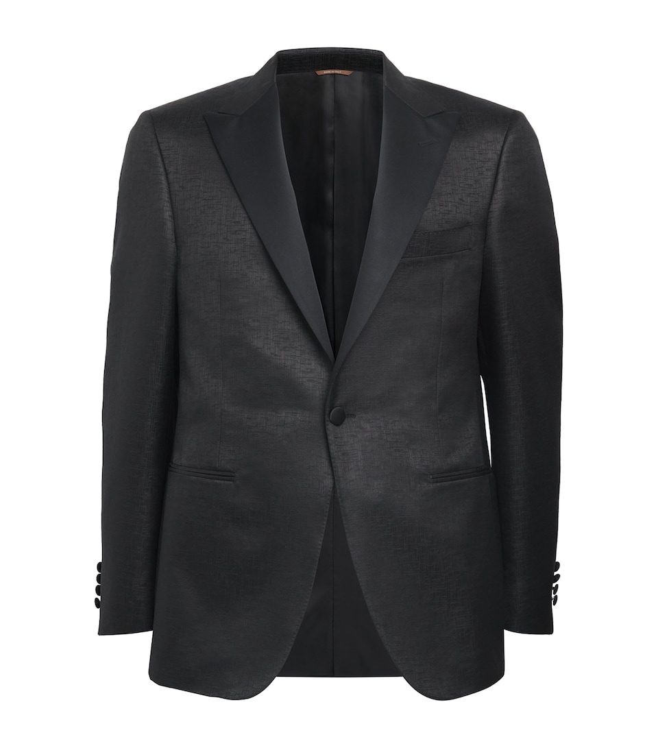 Cotton Textured Cocktail Jacket